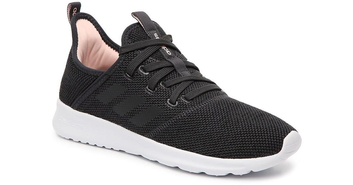 adidas cloudfoam pure black grey