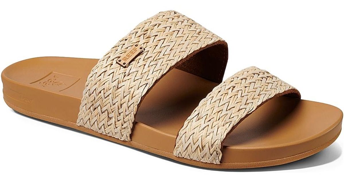 Reef Cushion Vista Braid Sandal in Natural | Lyst