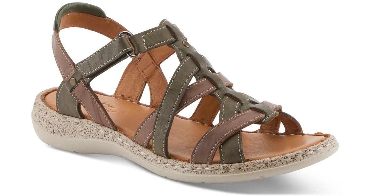 Spring Spring Sandles Spring Step Nyxelle Sandal in Brown | Lyst