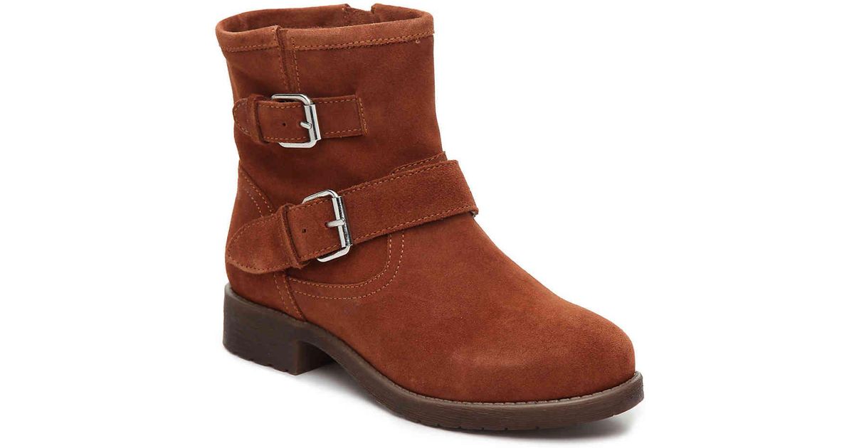 steve madden alick motorcycle bootie