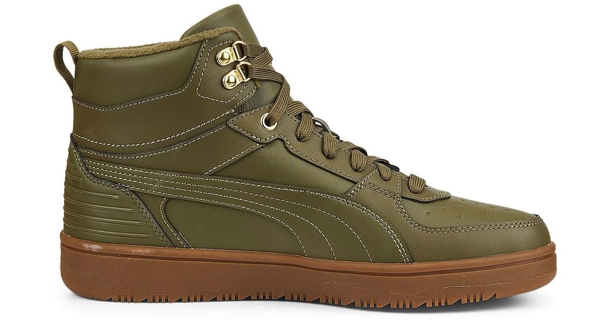 PUMA Rebound Rugged Sneaker in Green for Men Lyst