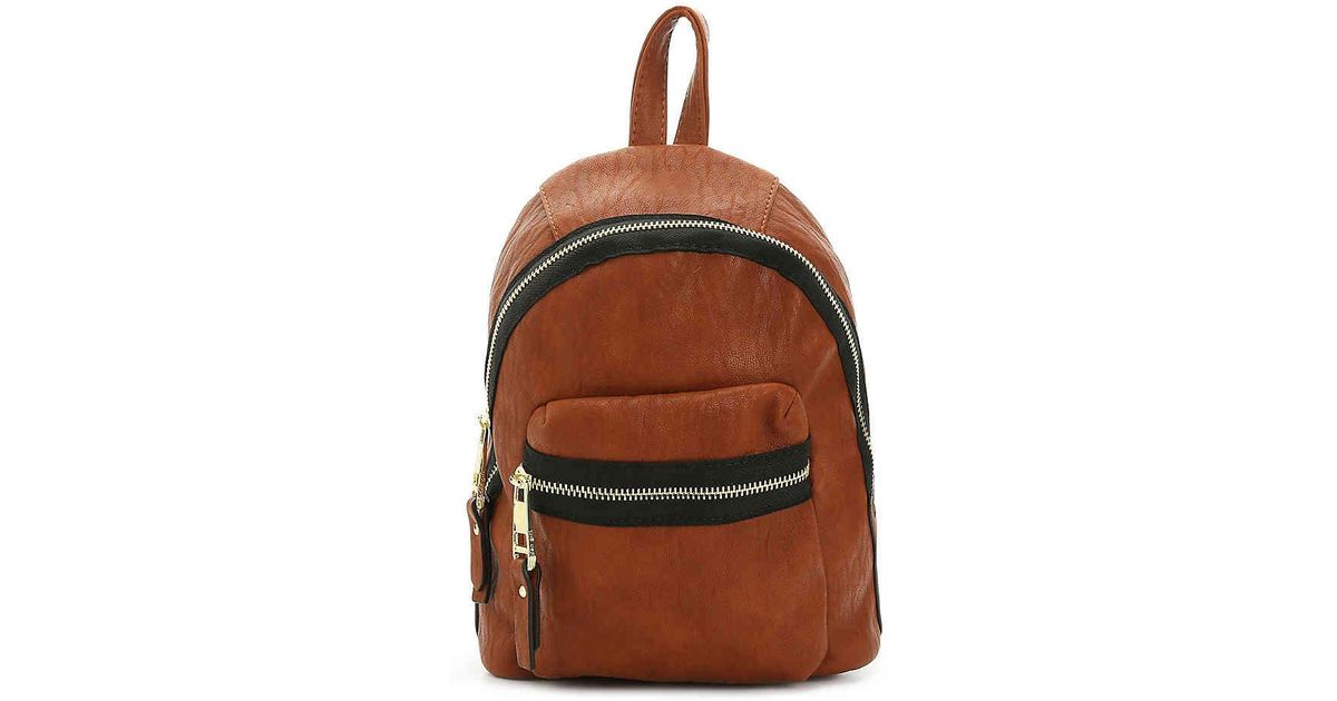 madden girl leather backpack