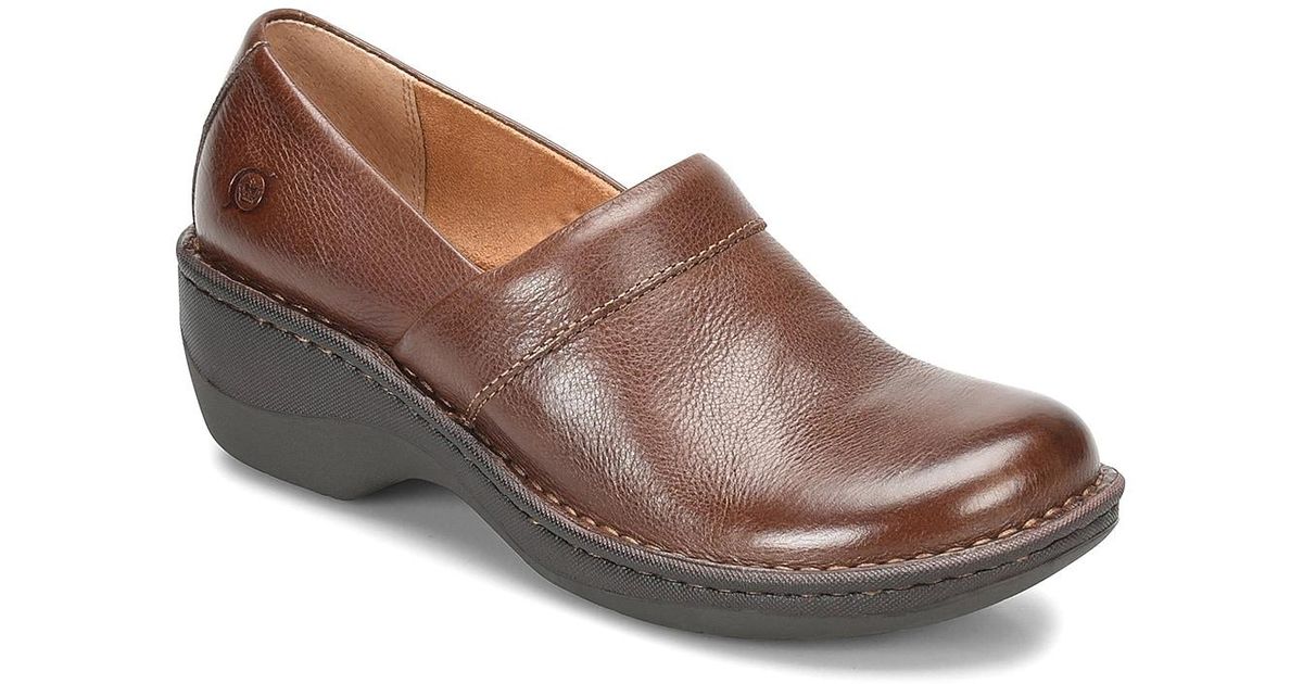 Born Toby Duo Slip-on in Brown | Lyst