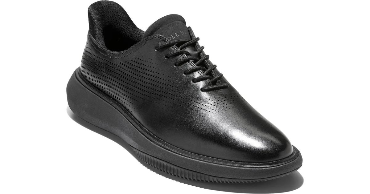Cole Haan Grand Phaze Laser Oxford in Black for Men | Lyst
