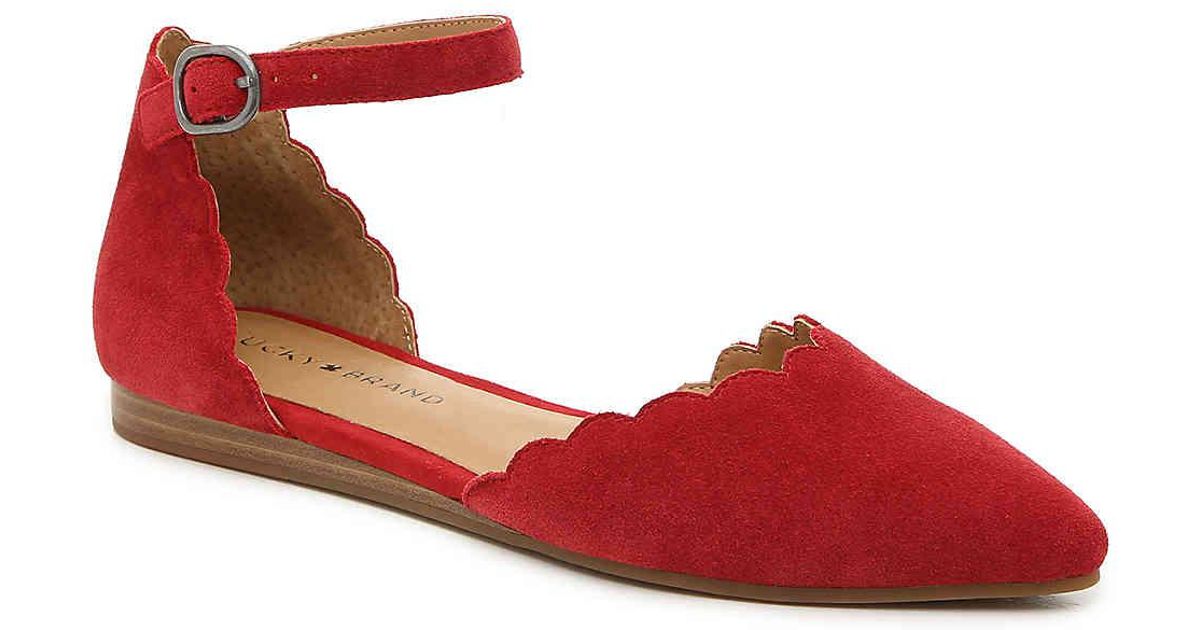 lucky brand bondy flat