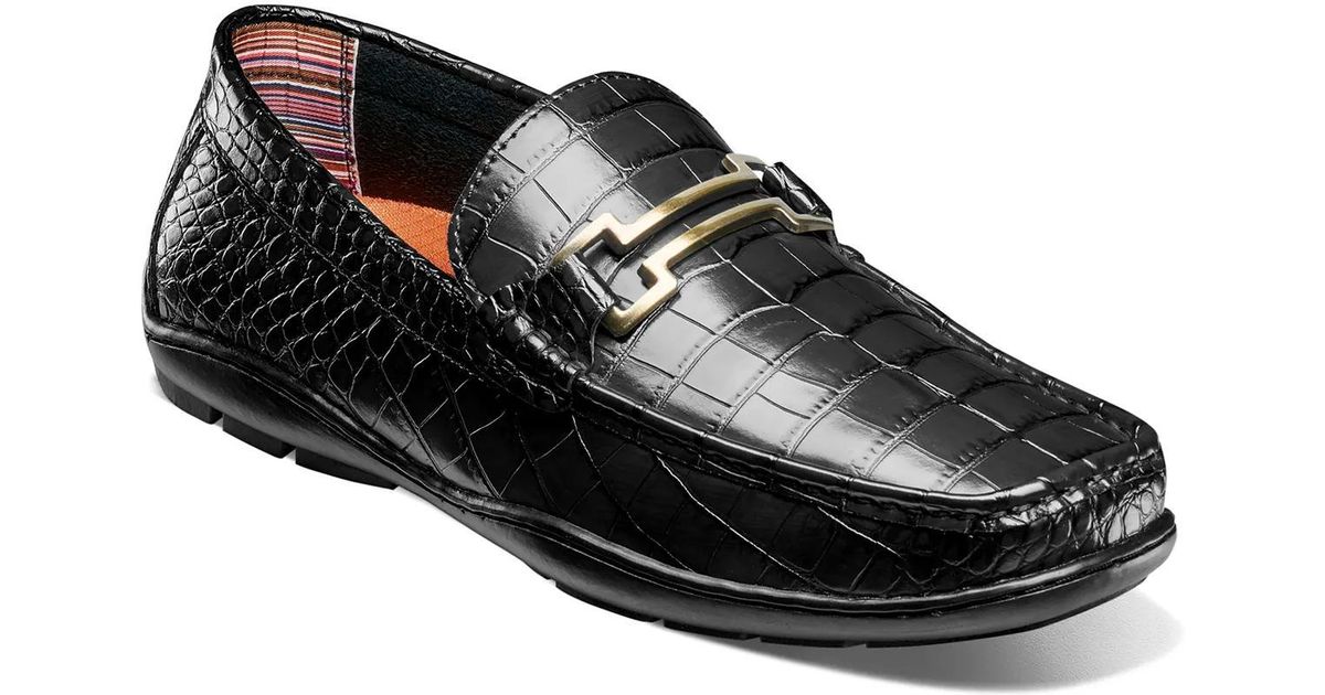 Stacy Adams Embrey Loafer in Black for Men | Lyst