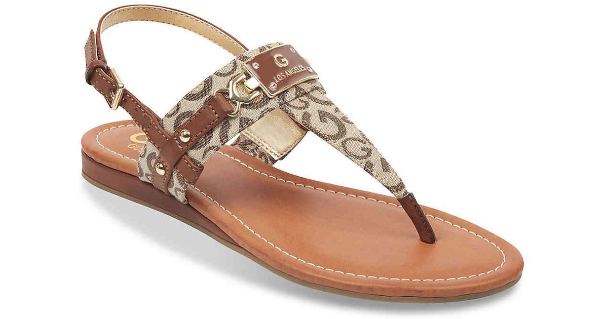 guess los angeles sandals
