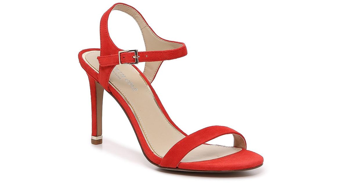 kenneth cole red sandals