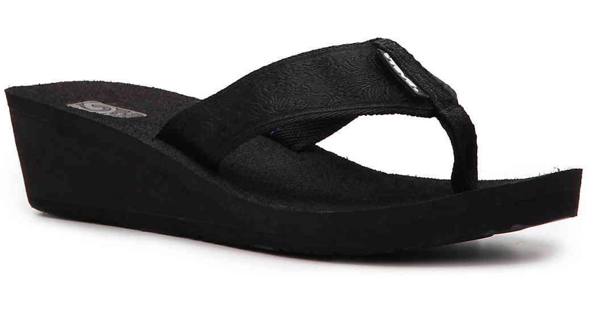 teva new mandalyn wedge flip flop