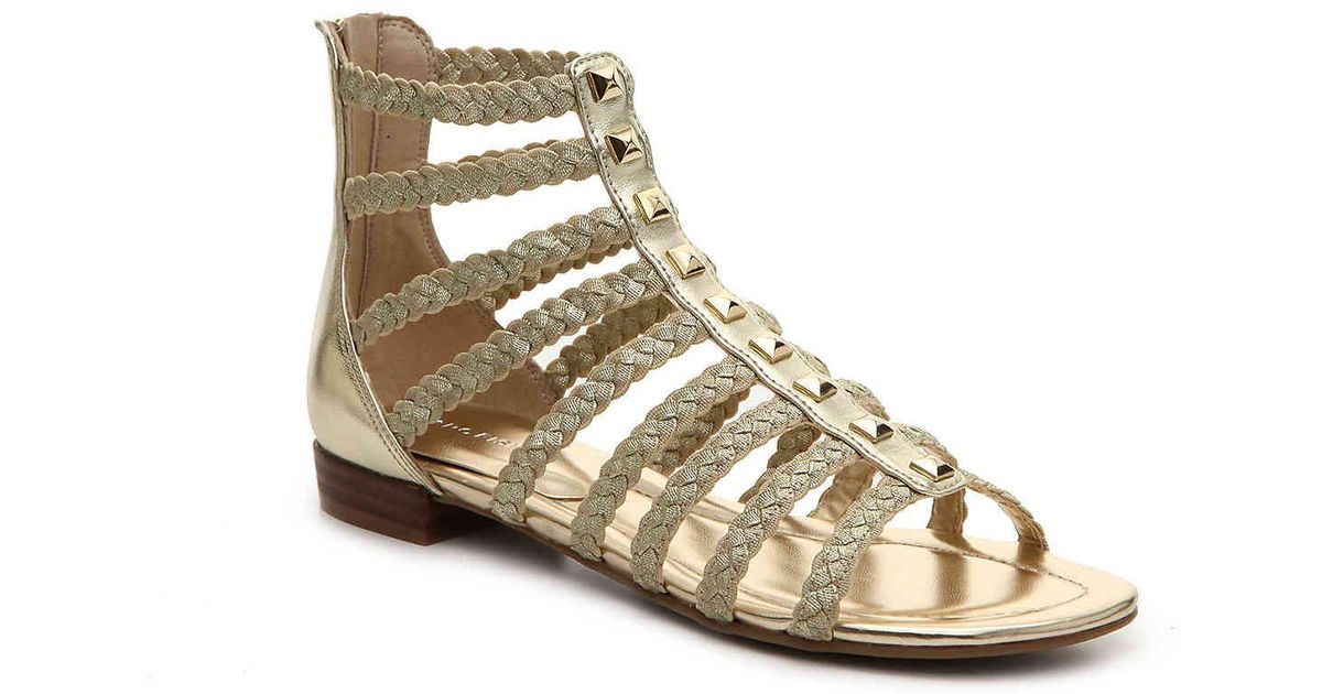 marc fisher pepita gladiator sandals