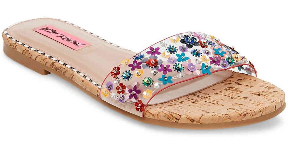 betsey johnson butler sandal