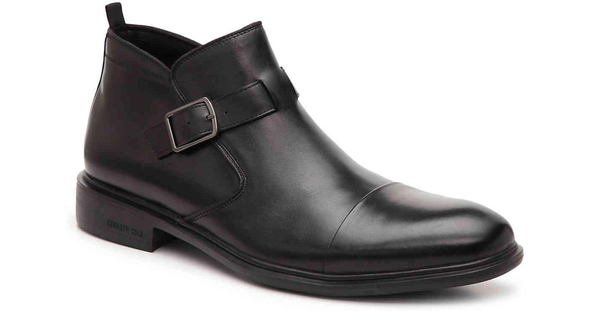 black cap toe boots