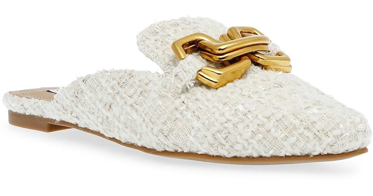Steve Madden Synthetic Friends Mule in White Lyst