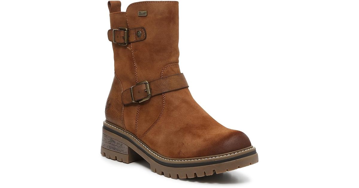 Rieker Amalia 84 Tanne | Womens Rieker Boots Â· Dr Alex Boyd