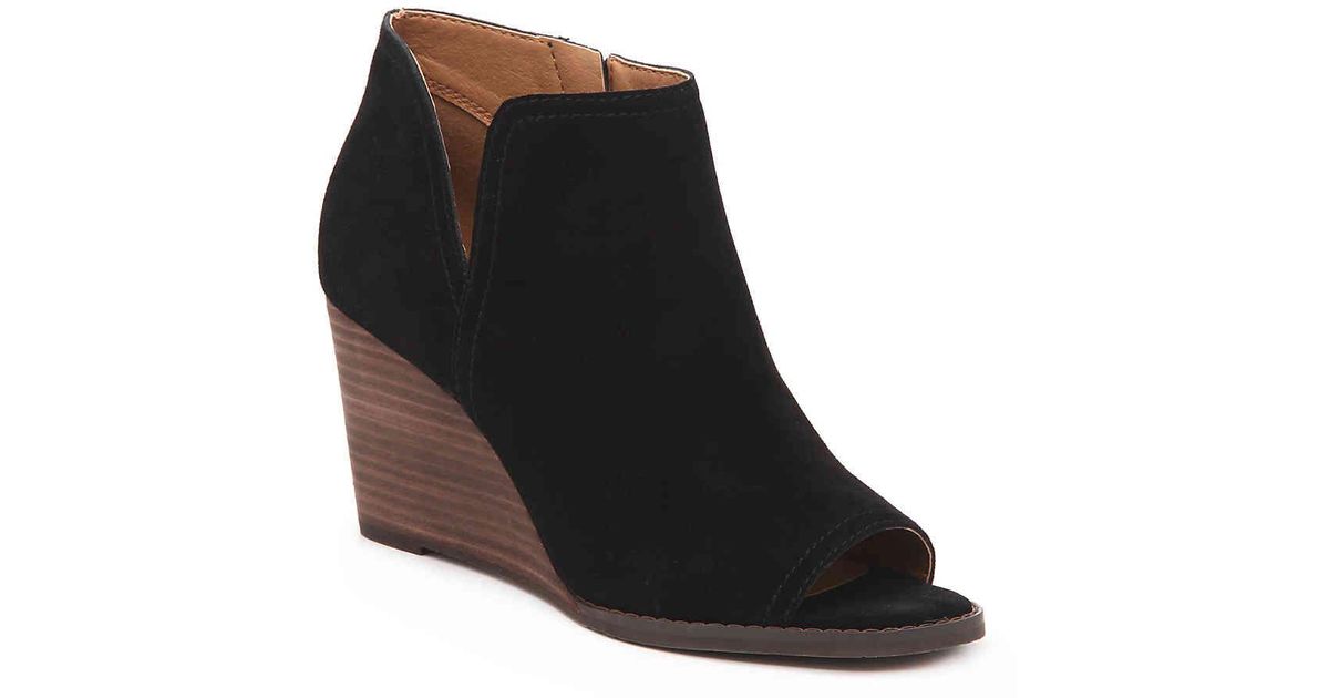 lucky brand wedge bootie