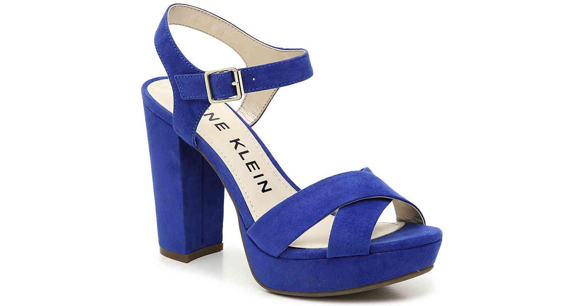 anne klein lalima platform sandal beige