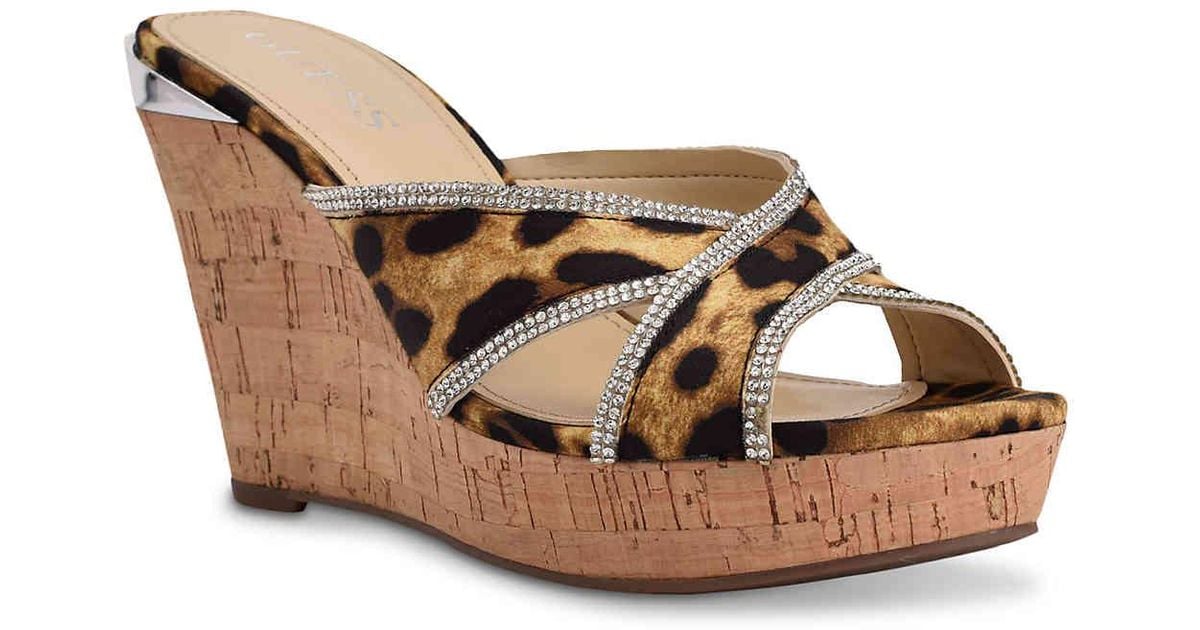 guess eleonora wedge sandal