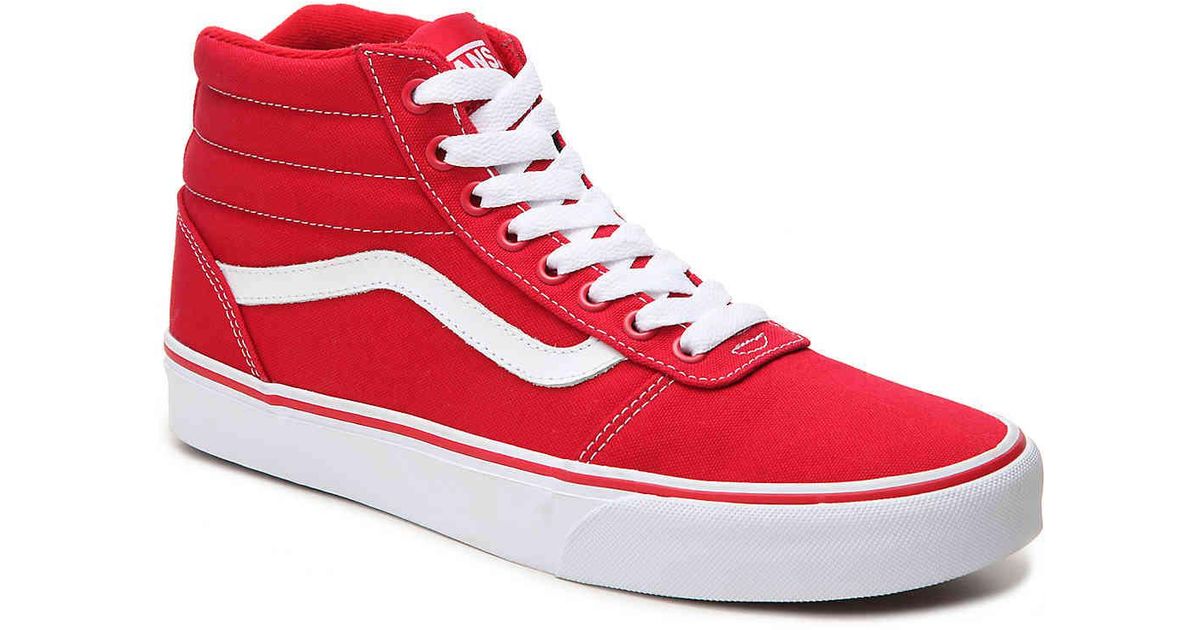 red high vans