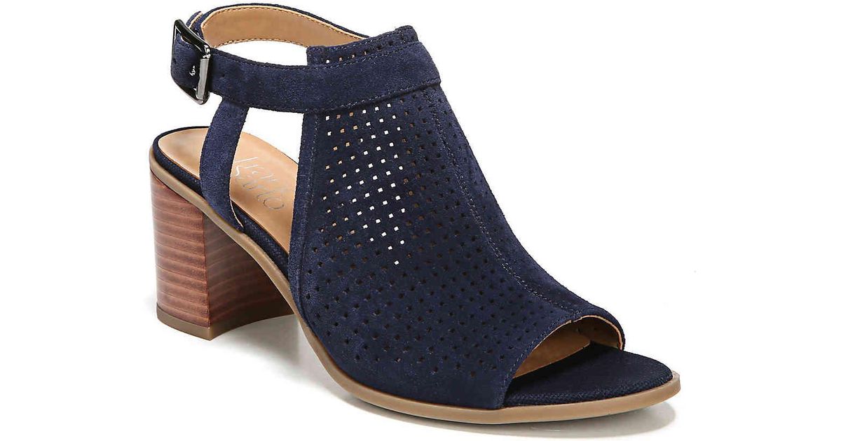 franco sarto blue sandals