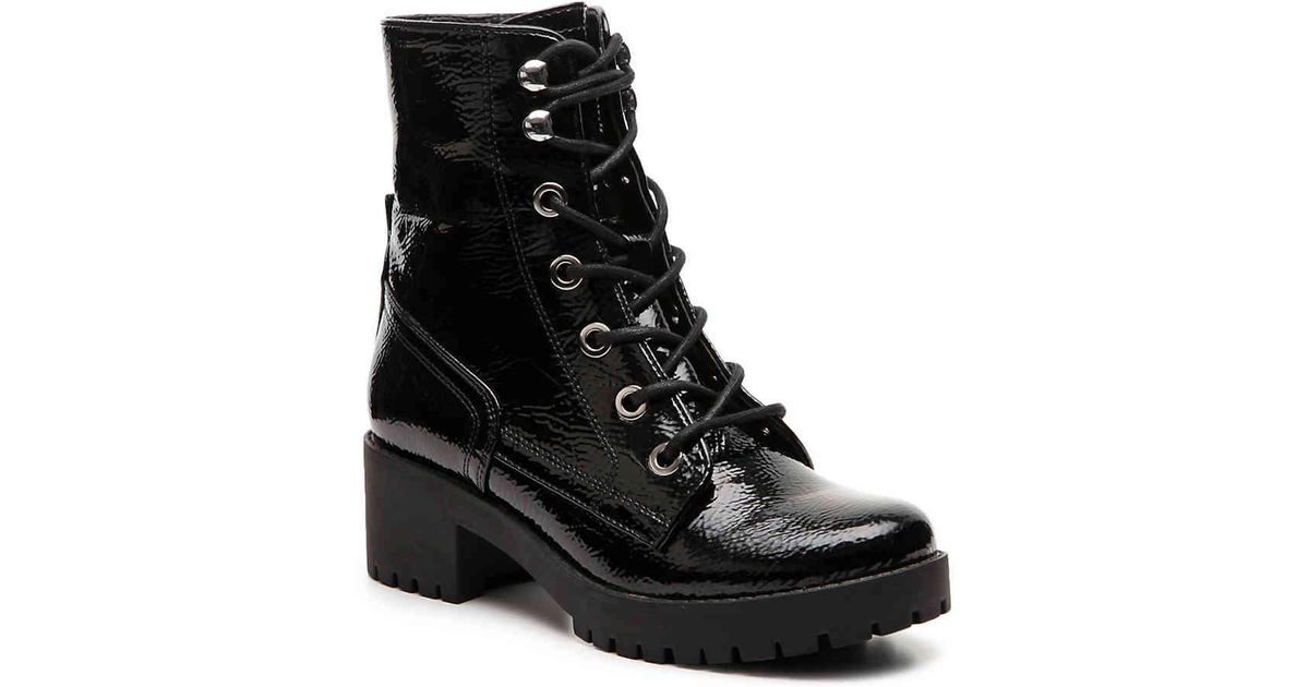 steve madden georgie combat boot