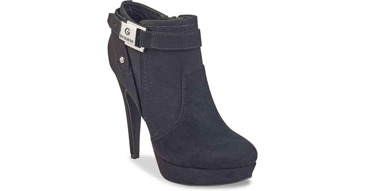 g by guess platform bootie