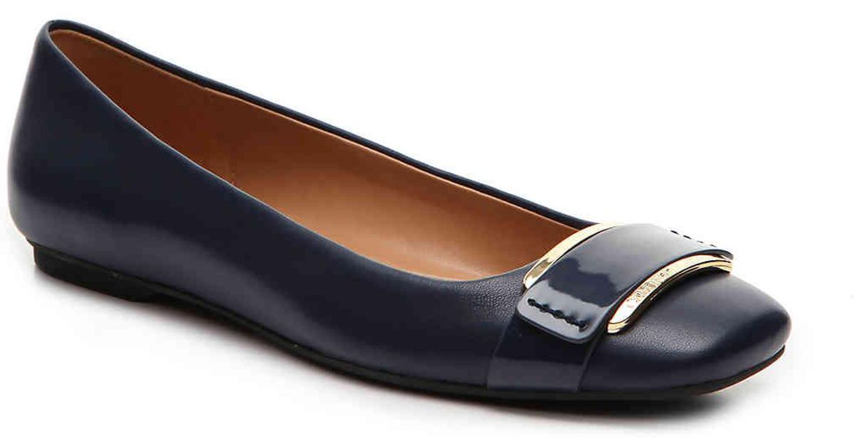 Calvin klein evita flat clearance