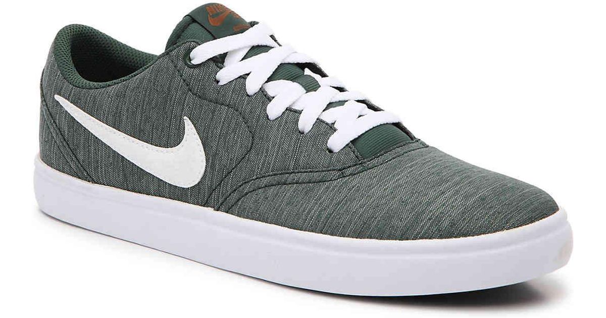 nike sb check solarsoft green