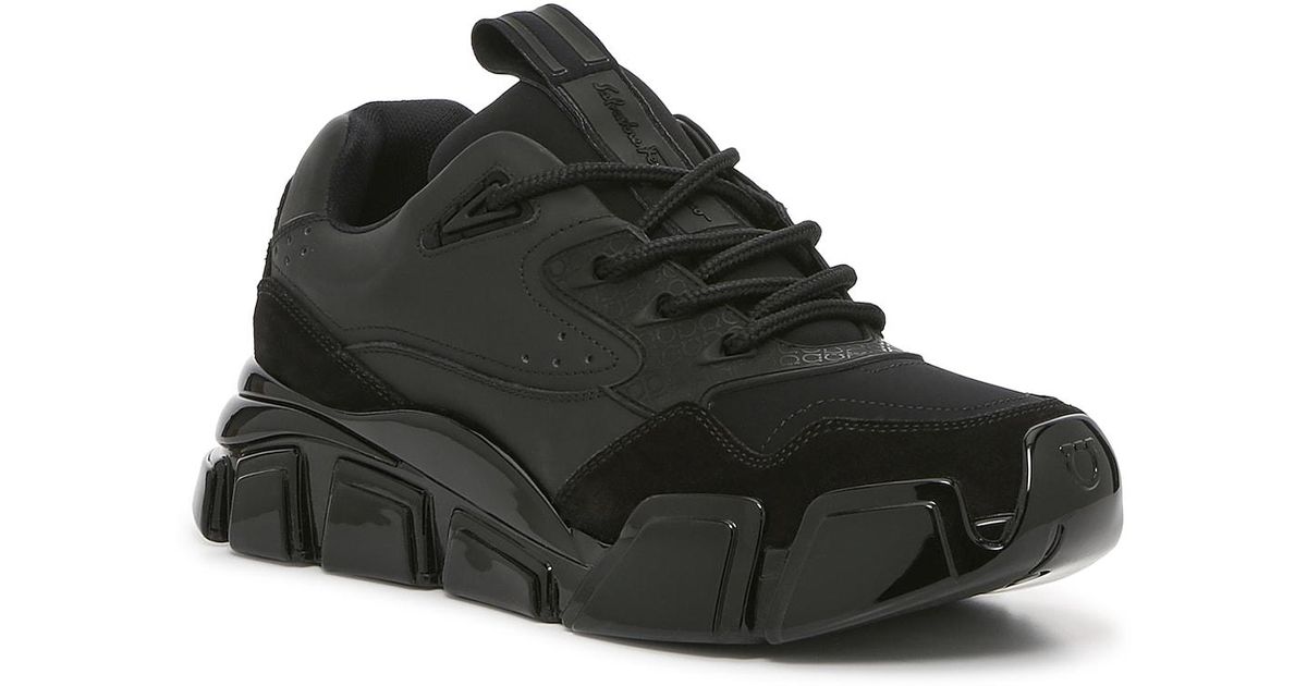Ferragamo Booster Sneaker in Black for Men | Lyst