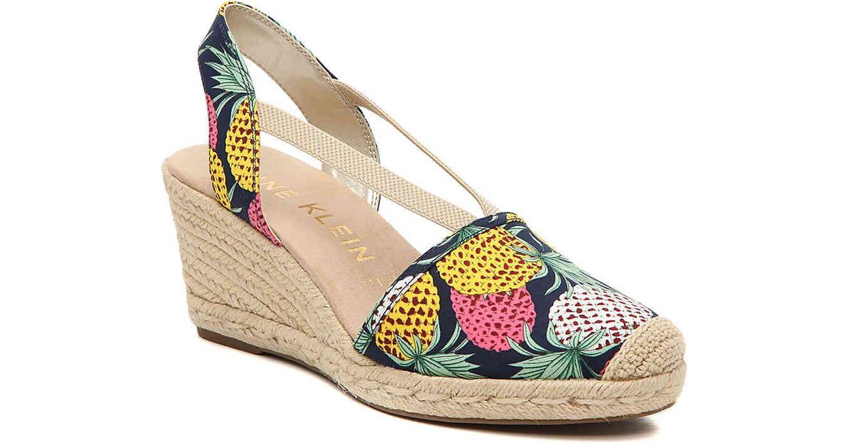 anne klein pineapple wedges