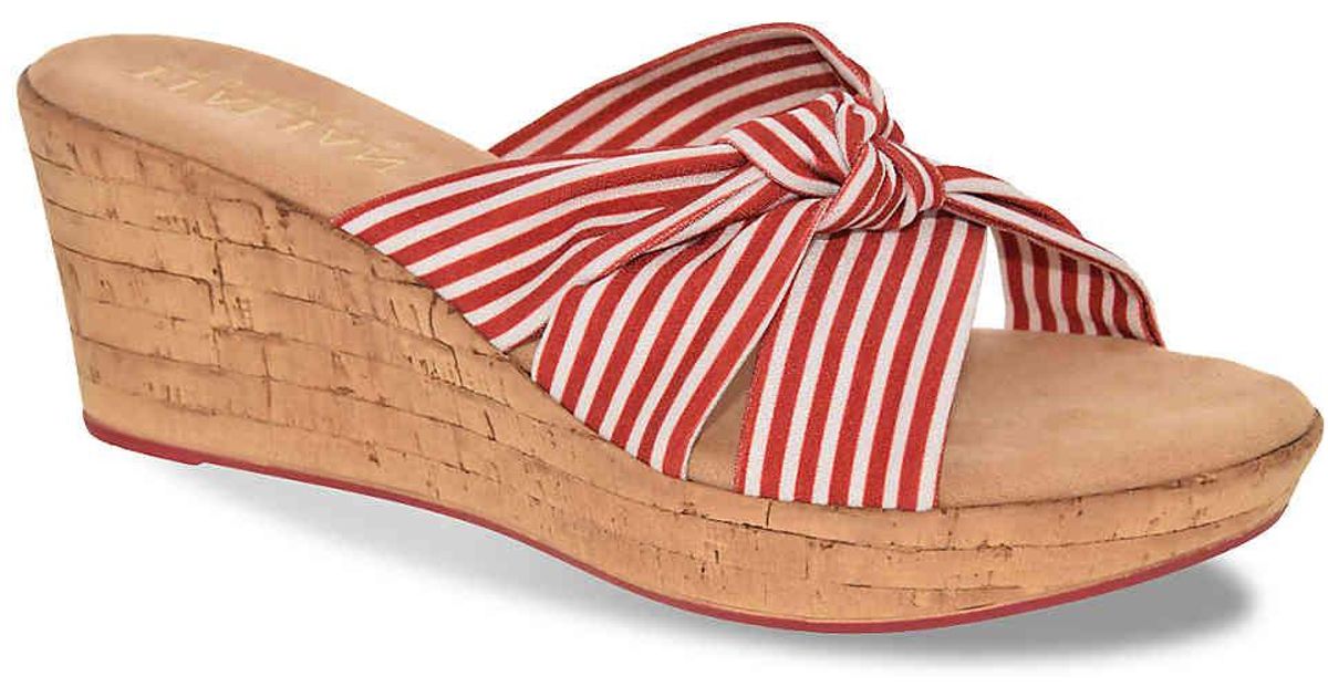 italian shoemakers panache wedge sandal