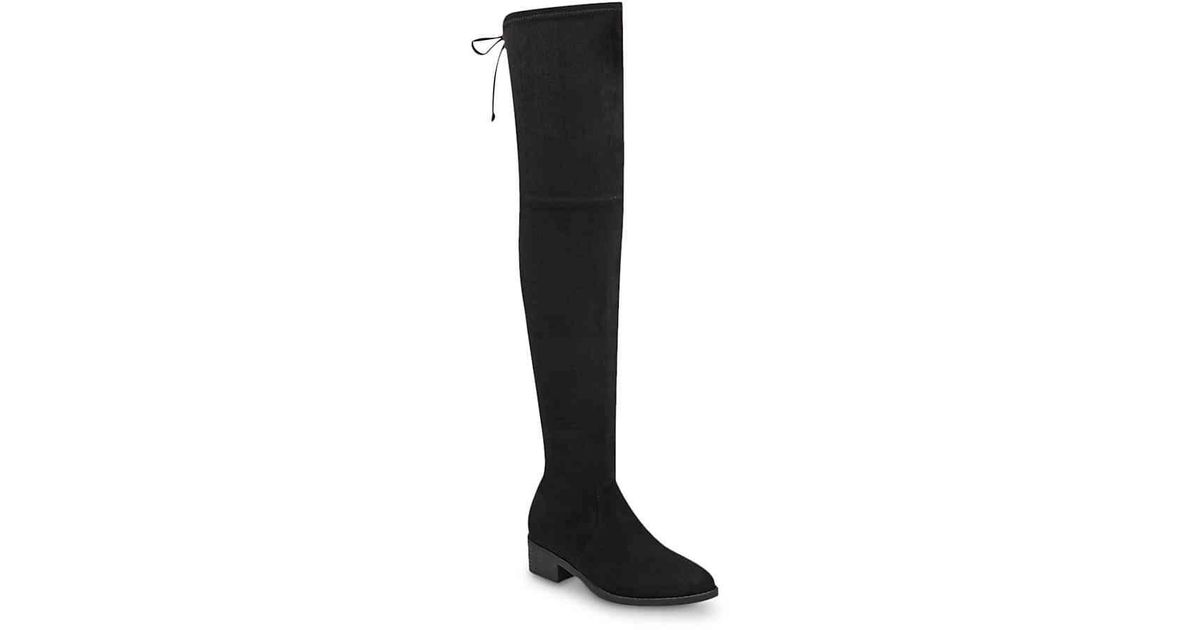 unisa black over the knee boots