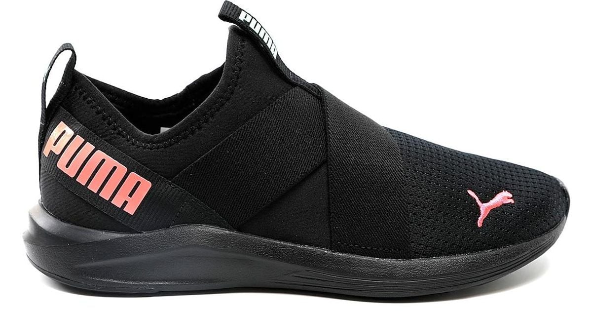 PUMA Rubber Prowl Slip-on Sneaker in Black - Lyst