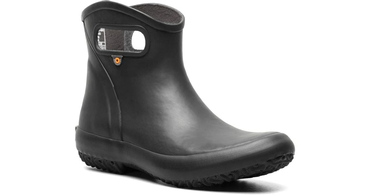 Bogs Patch Rain Boot in Black | Lyst