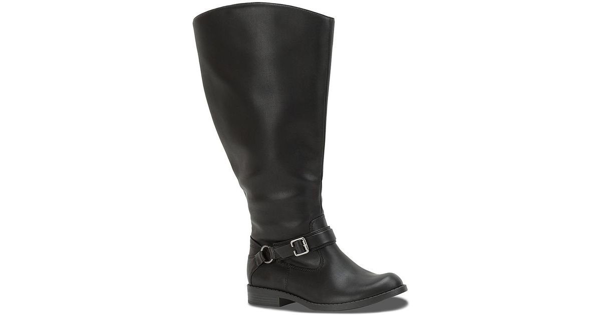 easy street quinn extra wide calf riding boot