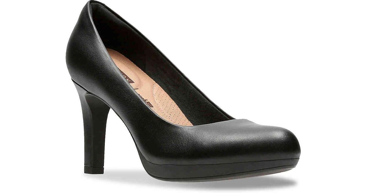 clarks adriel viola pump black