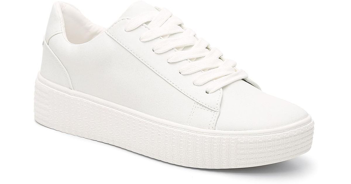 Steve Madden Hanly Platform Sneaker in White | Lyst