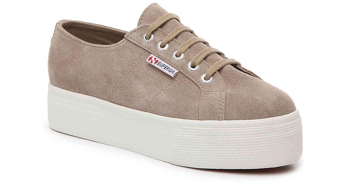 dsw superga platform