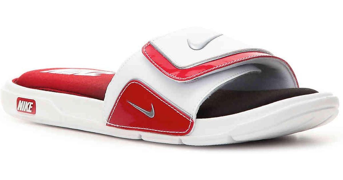 Nike Comfort Slide 2 Sandal in Red | Lyst