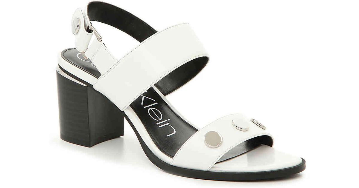 calvin klein nicoletta sandal