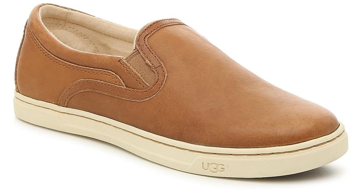 UGG Leather Kitlyn Slip-on Sneaker in 