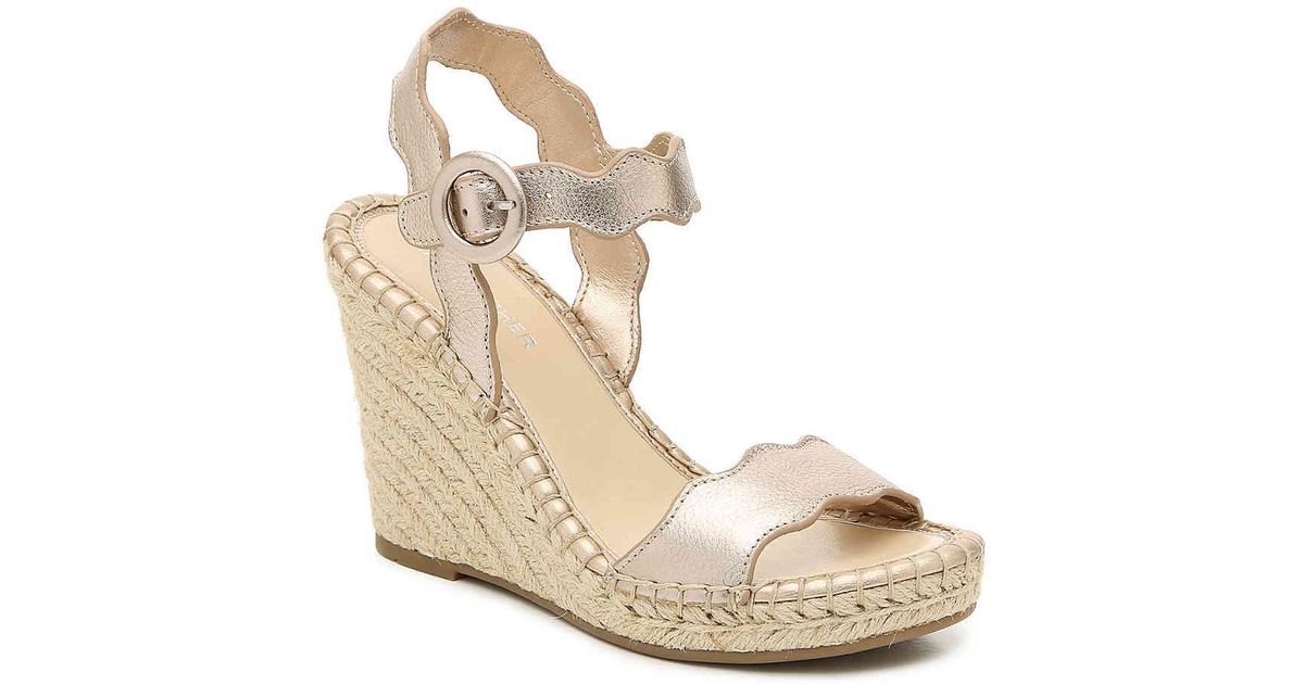 marc fisher haldya espadrille wedge sandal