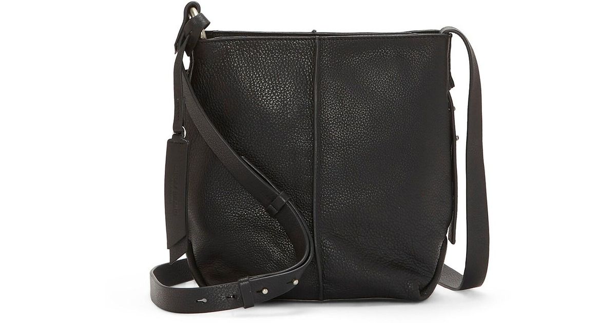 Lucky Brand Roze Leather Crossbody Bag in Black Lyst
