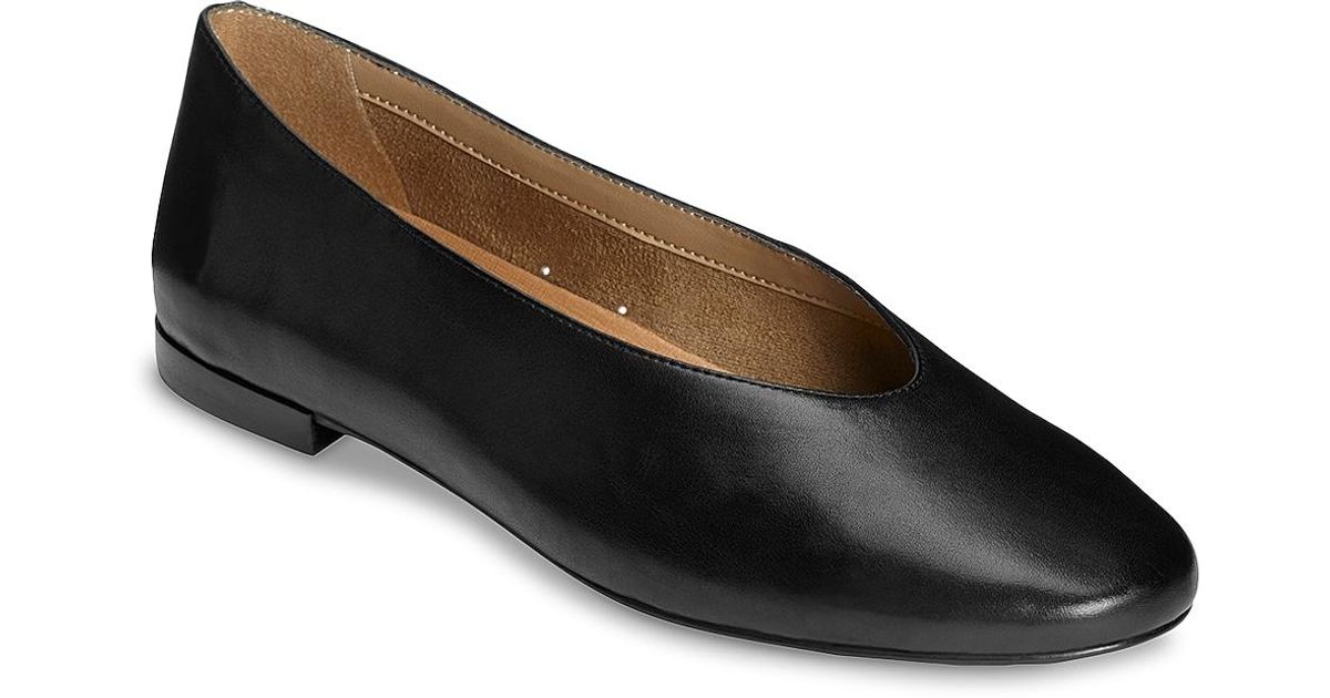 aerosoles front runner leather flats