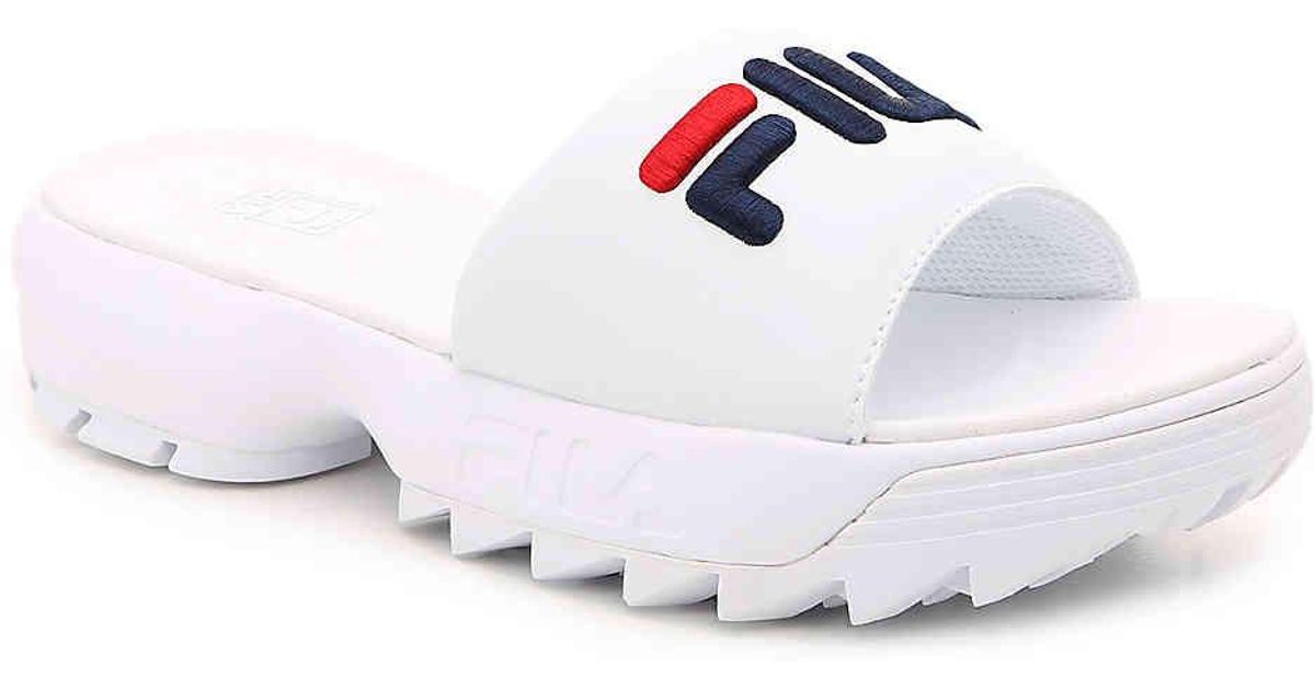 fila disruptor slides
