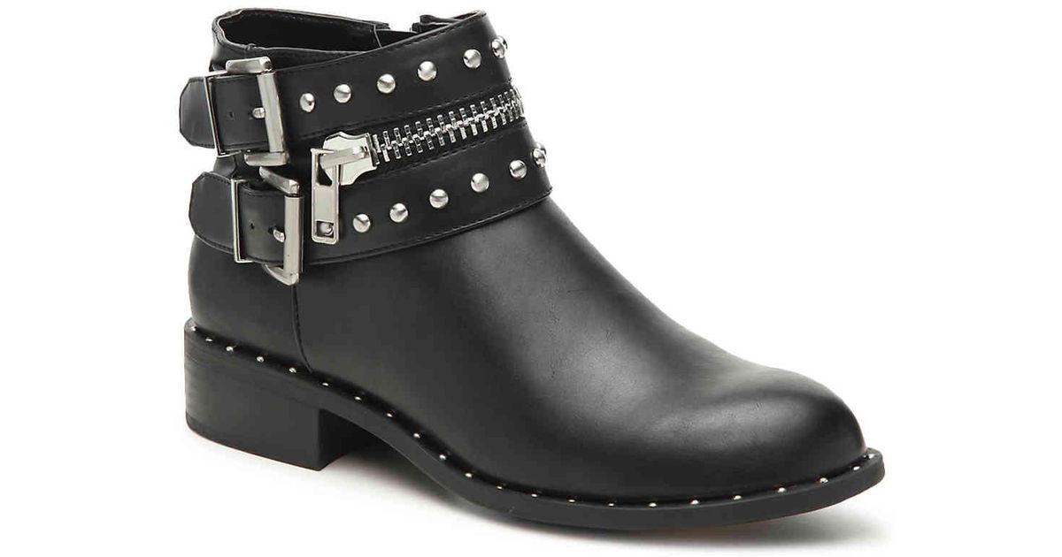charles david leather bootie