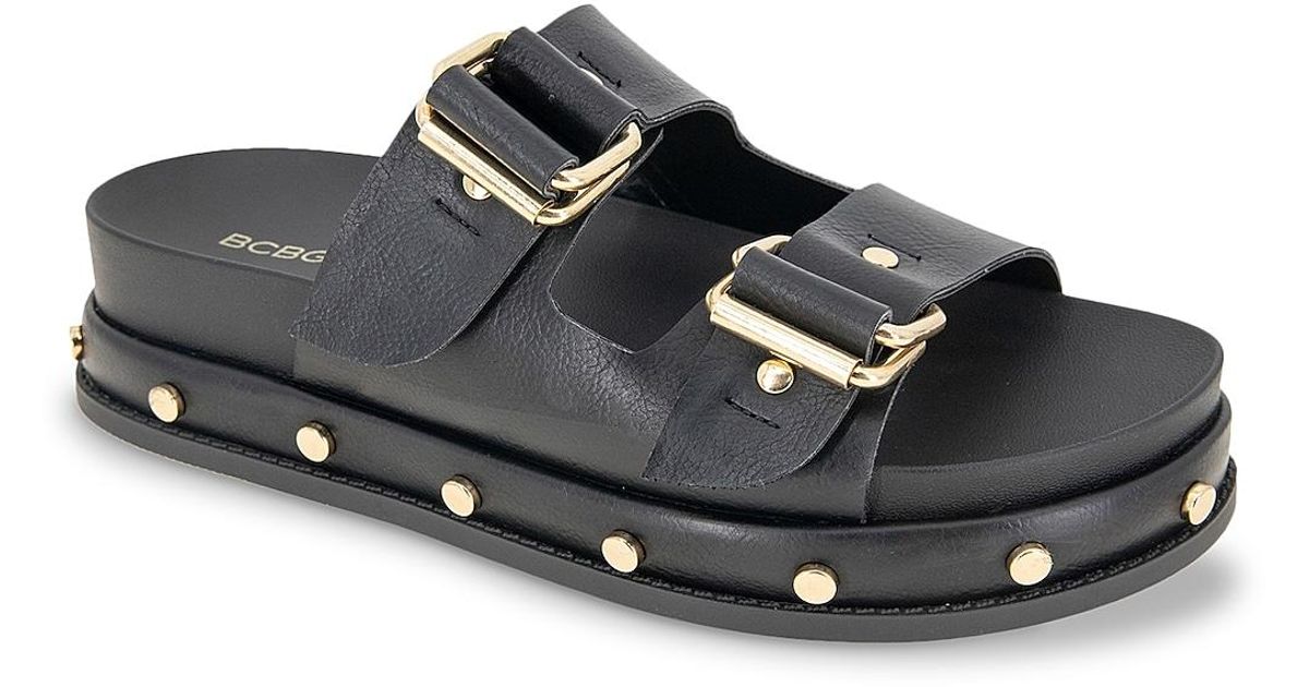 BCBGeneration Bamba Platform Sandal in Black Lyst