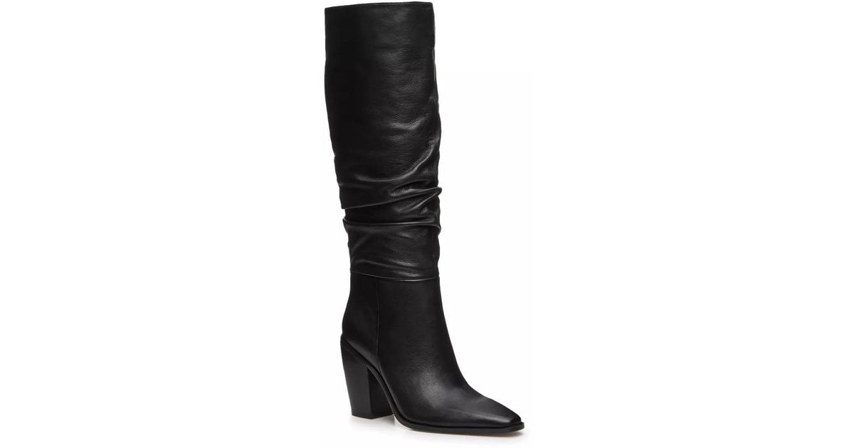 Vince Camuto Wide Width Aprine Wide Calf Boot in Black | Lyst