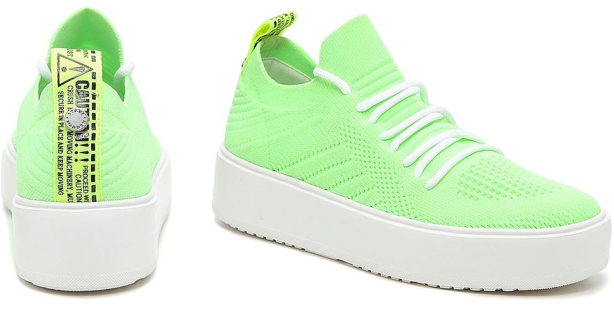 steve madden lime green sneakers
