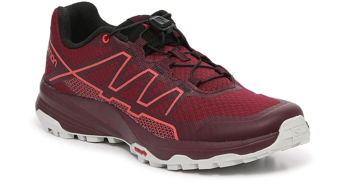 Salomon Synthetic Xa Takeo Trail Shoe in Burgundy (Red) Lyst