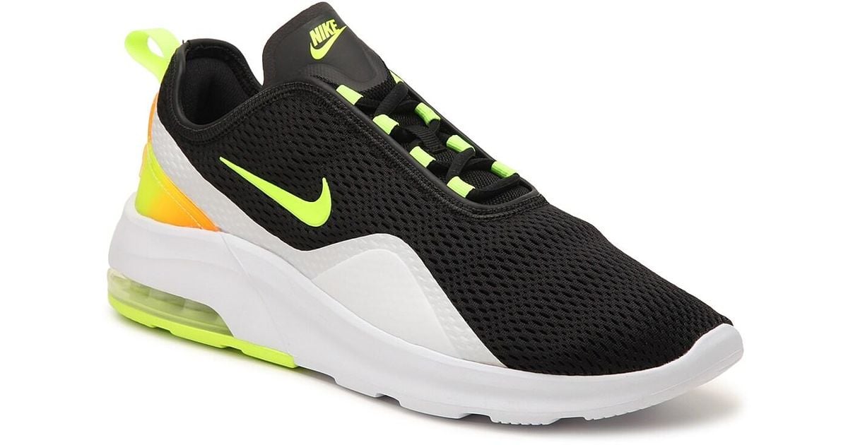 lime green and orange air max